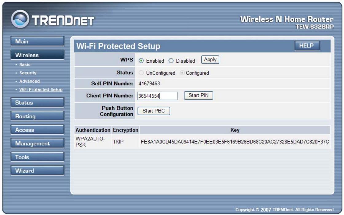 TRENDNET TEW-644UB - Enter a PIN into my access point - 2
