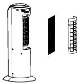 PUR LINE RAFY81 - Nettoyage du filtre, de la grille et du linge (cf. Figure 6) - 2