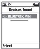 BLUETREK MINI - Jumelage du BLUETREK MINI - 3