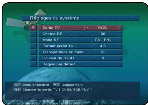 OPTEX FRANSAT ORS 9930 - II.7) Effacer la liste des chaînes - 2