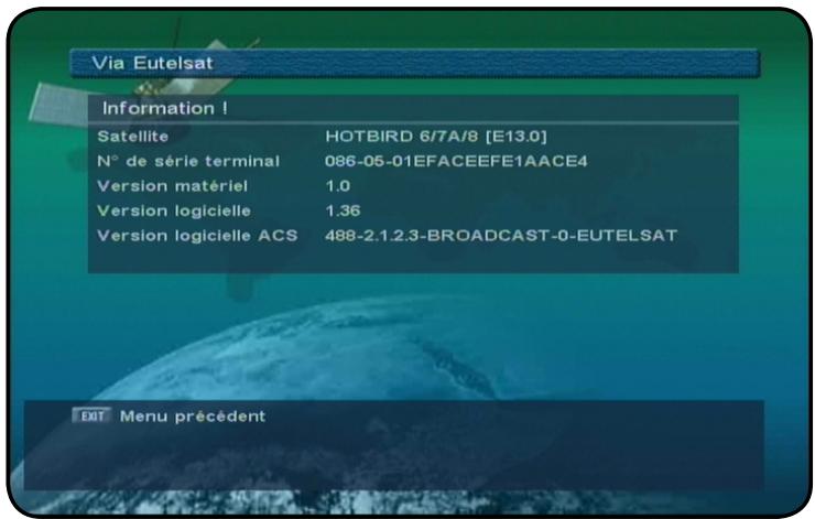 OPTEX FRANSAT ORS 9930 - VIA EUTELSAT - 1