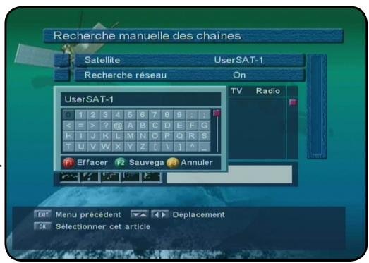 OPTEX FRANSAT ORS 9930 - Renommer le satellite - 1