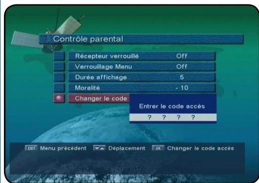 OPTEX FRANSAT ORS 9930 - II.3) Contrôle parental - 2
