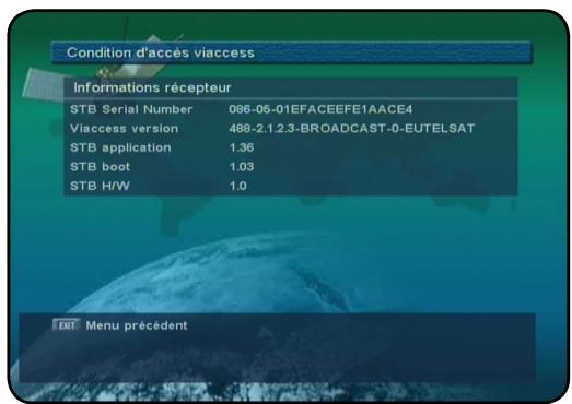 OPTEX FRANSAT ORS 9930 - Informations terminal - 1