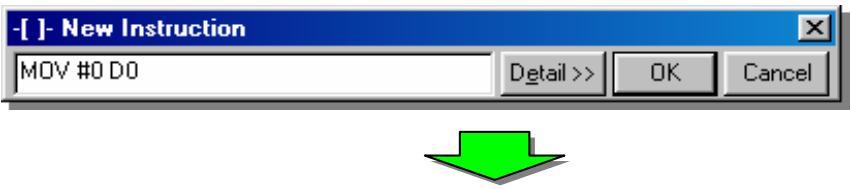 OMRON CX-PROGRAMMER - 5-16. Entrée d'instructions avancées 3 - entrée par numéro de fonction - 8
