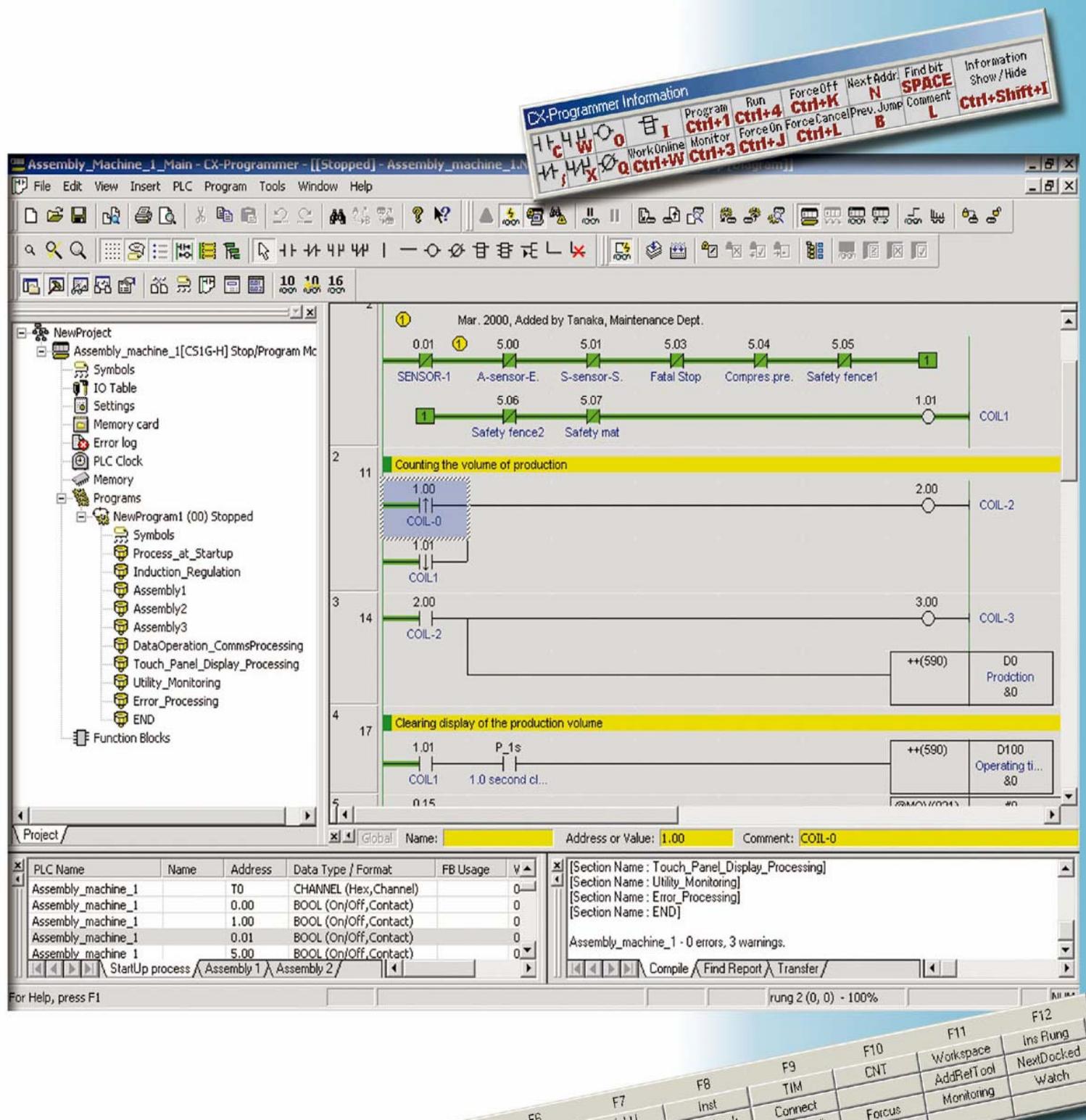 OMRON CX-PROGRAMMER - Guide d'introduction - 1
