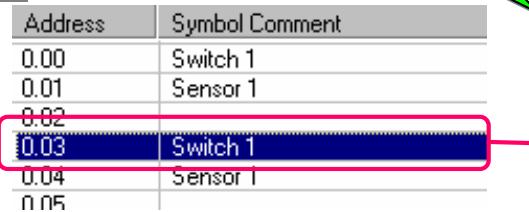 OMRON CX-PROGRAMMER - 5-3. Modification d'un commentaire de symbole - 7