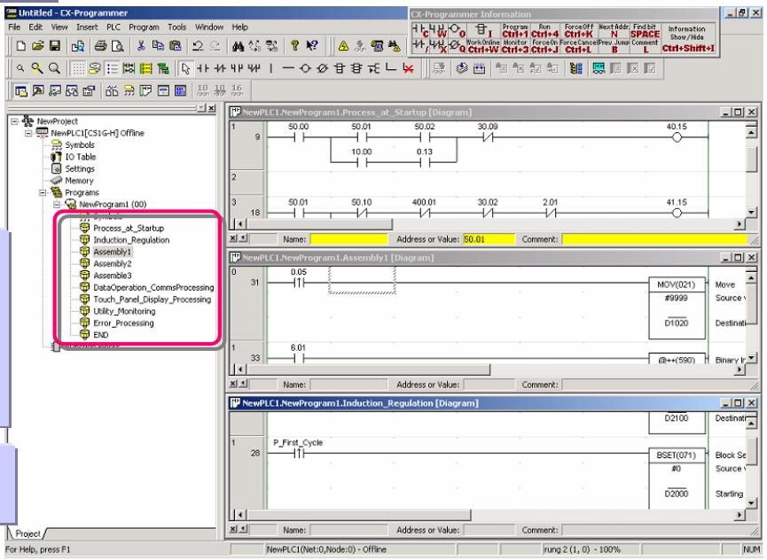 OMRON CX-PROGRAMMER - 4-2. Section - 1
