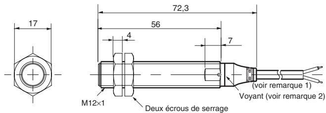 OMRON E2AU - 12.Longueur de cable - 7