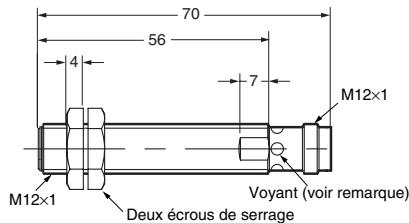 OMRON E2AU - Modèle à connecteur M12 (blindés) - 5