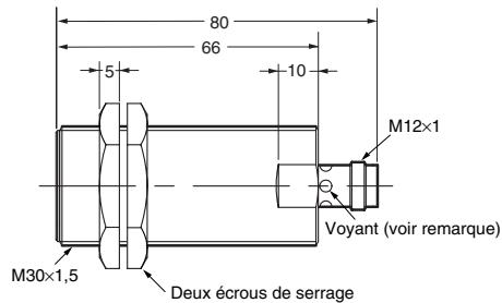 OMRON E2AU - Modèle à connecteur M12 (blindés) - 13