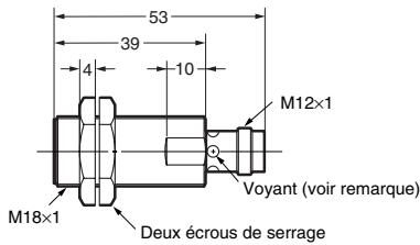 OMRON E2AU - Modèle à connecteur M12 (blindés) - 7