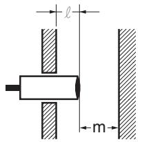 OMRON E2AU - Effets du métal avoirinant - 1