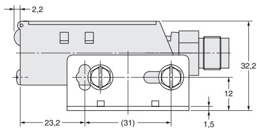 OMRON E3S-CR62 - Modèles rétroréfléchissants - 10