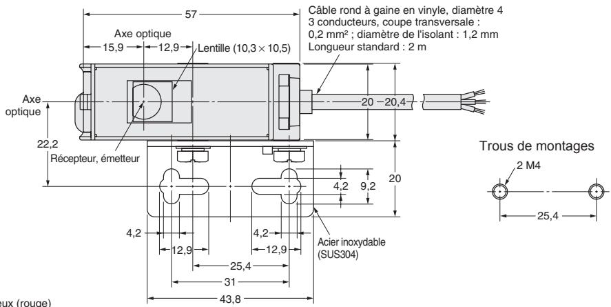 OMRON E3S-CR62 - Modèles rétroréfléchissants - 2