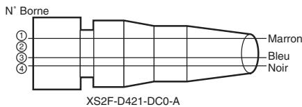 OMRON E3S-CR62 - Connecteurs (E / S du capteur) - 2