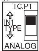 OMRON E5ER - ■ Type d'entrée - 1