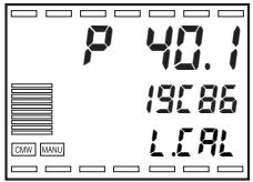 OMRON E5ER - Calibrage de sonde d'entrée de température à résistance - 6