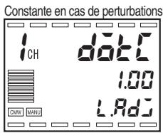 OMRON E5ER - - Constante en cas de perturbations - 1