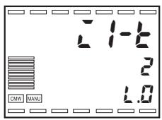 OMRON E5ER - Sélection de "°C" - 2