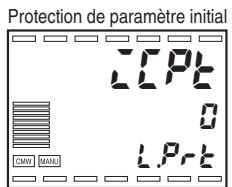 OMRON E5ER - ● Protection de paramètre initial - 1