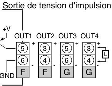 OMRON E5ER - - Sorties de contrôle / Sorties de transfert (bornes) - 1