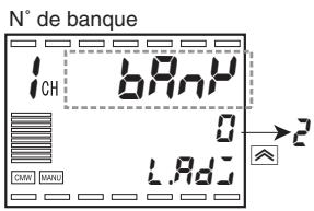 OMRON E5ER - ● Spécification de banque par entrée au clavier - 1