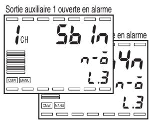 OMRON E5ER - ■ Fermée en alarme / Ouverte en alarme - 1