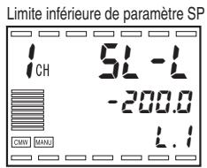 OMRON E5ER - ■ Limite du point de consigne - 2