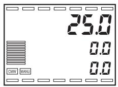 OMRON E5ER - Sélection de "°C" - 1