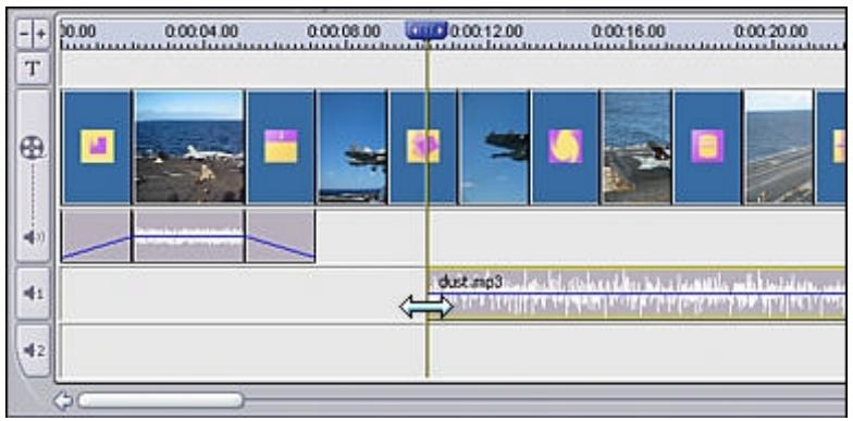 ARCSOFT SHOWBIZ DVD 2.1 - RECADRAGE DES SONS - 1