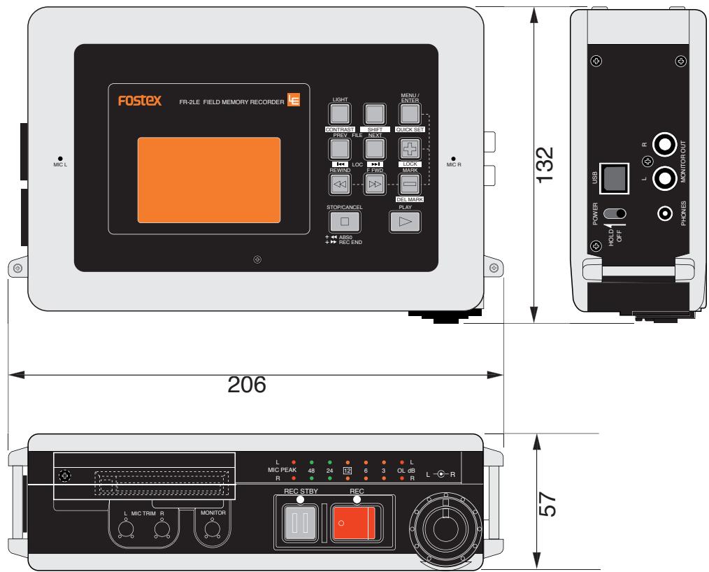 FOSTEX FR-2LE - Consommation - 2