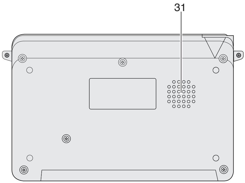 FOSTEX FR-2LE - 30) Compartiment à piles - 1