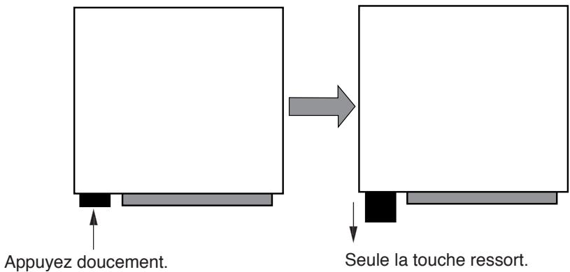 FOSTEX FR-2LE - 1) Le fr-2le étant éteint, ouvre le capot de protection et appuyez sur la touche eject. - 1