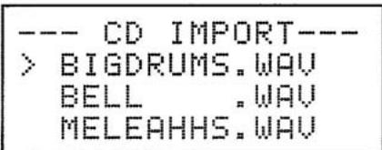 TASCAM DP-01FX - Importation depuis un CD - 3