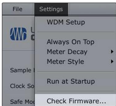 PRESONUS STUDIOLIVE 24.4.2 - Ouvre et ferme les fenêtres launch et device. - 2