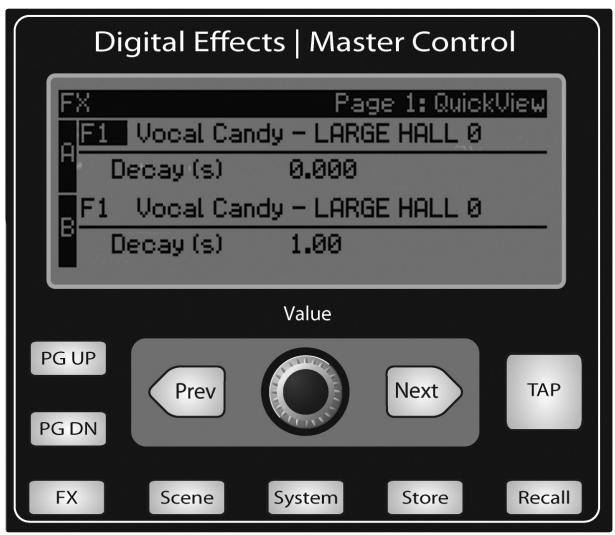 PRESONUS STUDIOLIVE 24.4.2 - Menu system - 1