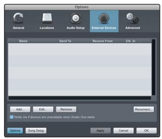 PRESONUS STUDIOLIVE 24.4.2 - Configuration d'un clavier de commande MIDI externe depuis la page de démarrage - 1