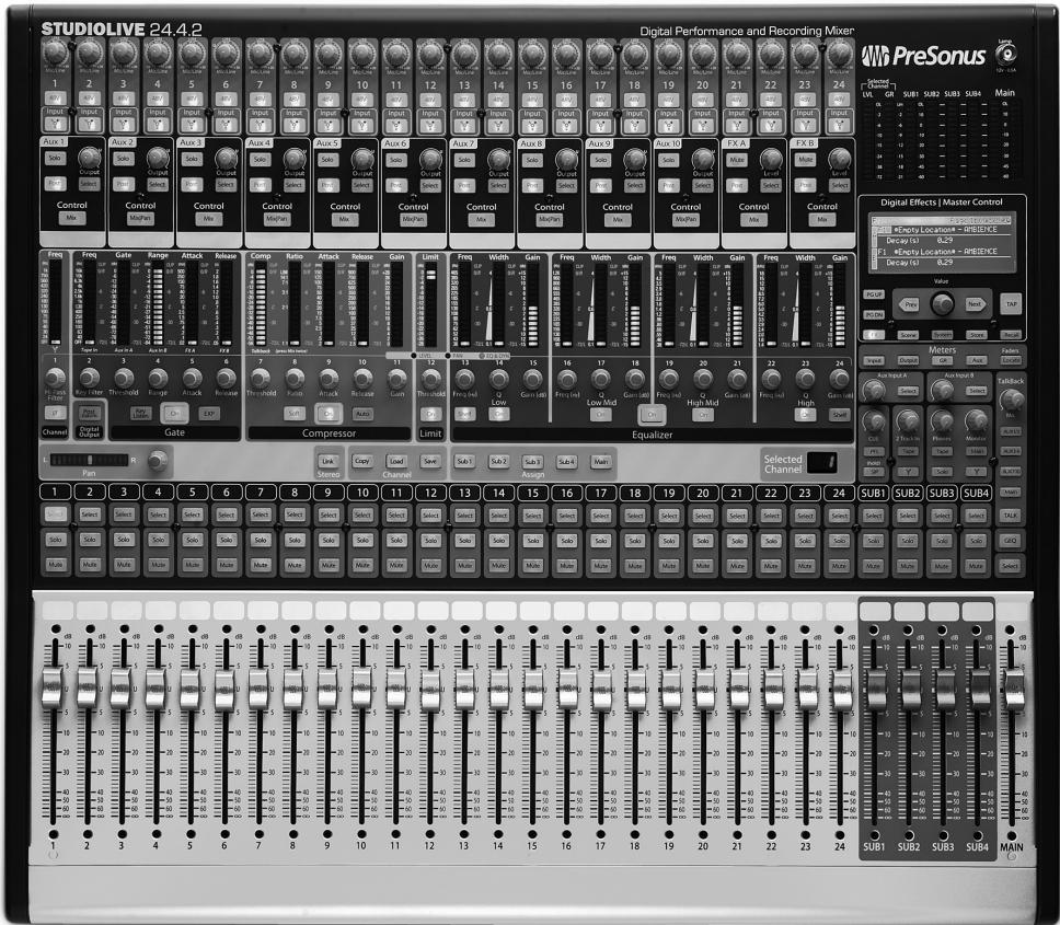 PRESONUS STUDIOLIVE 24.4.2 - Introduction - 1