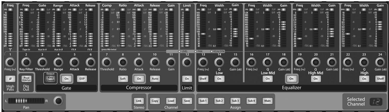 PRESONUS STUDIOLIVE 24.4.2 - Le fat channel - 1