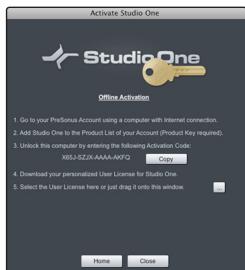 PRESONUS STUDIOLIVE 24.4.2 - Installation du contenu fourni avec studio one artist - 1