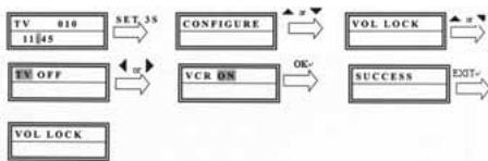 VIVANCO UR 850 LCD UNIVERSAL CONTROLLER - Prioridad: Ajuste del volumen - 1
