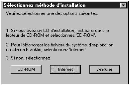 FRANKLIN EBM911 - Pour synchroniser le système d'exploitation et les applications - 2