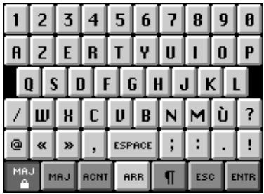 FRANKLIN EBM911 - Clavier virtuel - 3