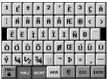 FRANKLIN EBM911 - Clavier virtuel - 5