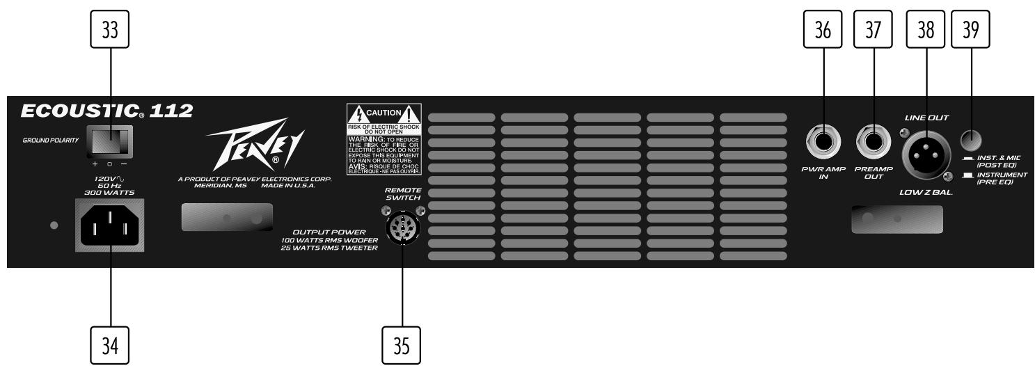 PEAVEY ECOUSTIC 110 - Phase Reverse (19 &amp; 32) - 1