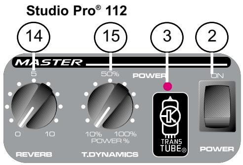 PEAVEY STUDIO PRO 112 - MASTER SECTION - 2