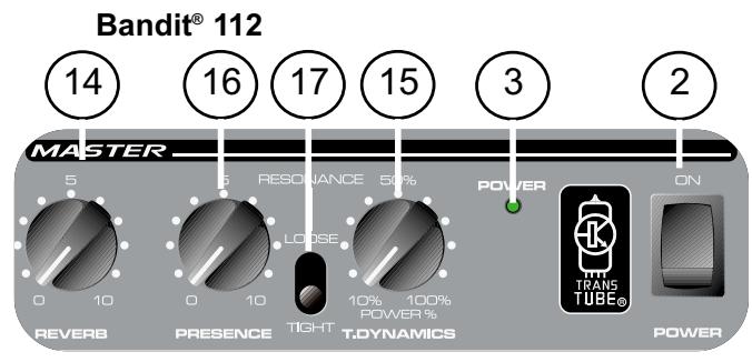 PEAVEY STUDIO PRO 112 - MASTER SECTION - 3
