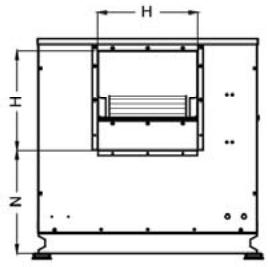 UNELVENT KDTA - KDTR - CAISSONS DE VENTILATION ET DE DESENFUMAGE F400-120 (400°C/2h) Cé Série KDTA - KDTR à transmission - 3