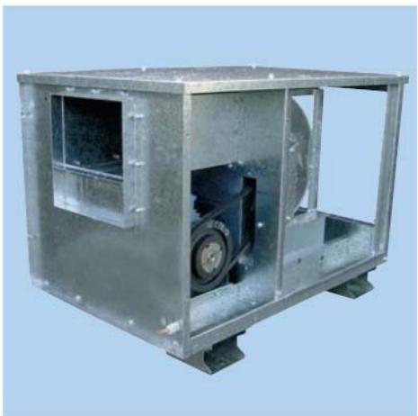 UNELVENT KDTA - KDTR - CAISSONS DE VENTILATION ET DE DESENFUMAGE F400-120 (400°C/2h) (€ Série KDTA - KDTR à transmission - 1